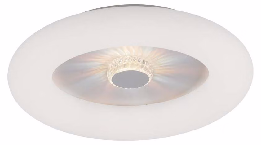 Plafoniera LED bianca, dimmerabile, telecomando CCT D 50 cm