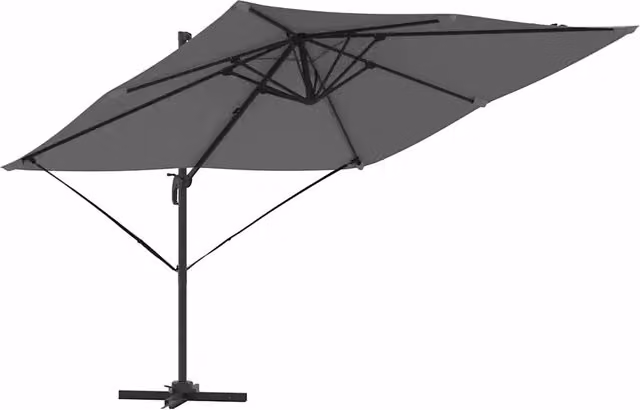 Ombrello | Parasol Roma Antracite 286 x 284 x 265 cm