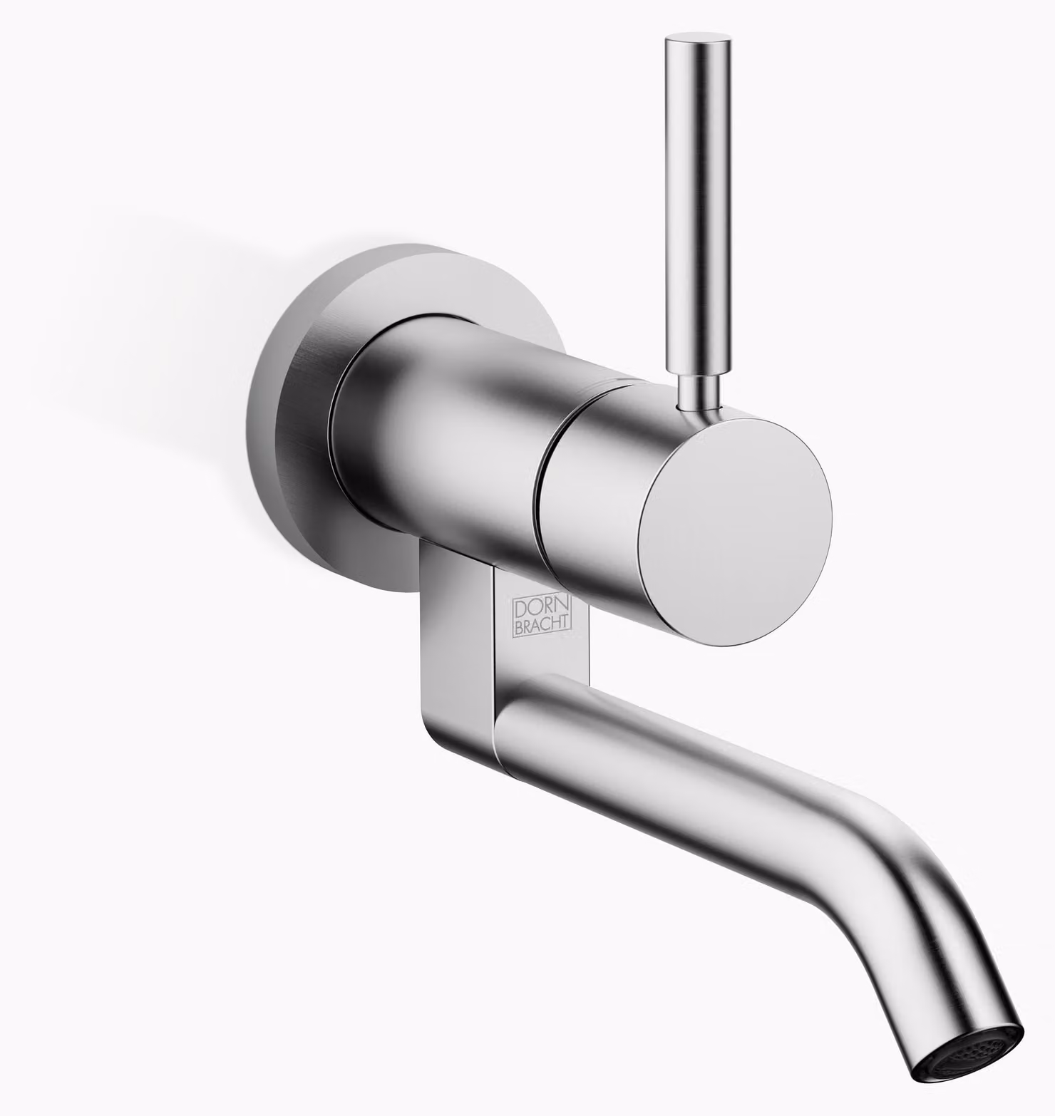 Dornbracht META Mitigeur monocommandé mural pour lavabos sans vidage, saillie 185mm, 36805660-93, 36805660-93