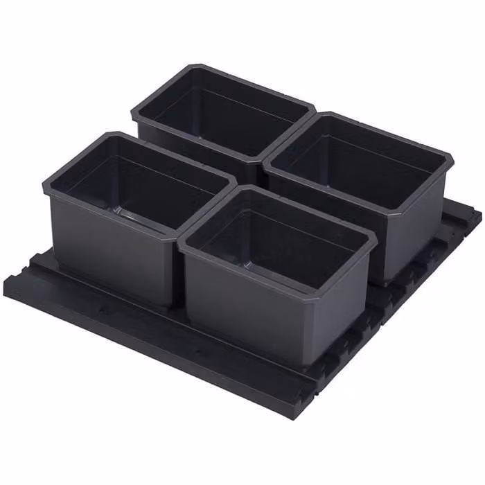 Set di inserti KS TOOLS SCM - Per scatole di trasporto 80x130x102 - 5 pezzi - 850.0375
