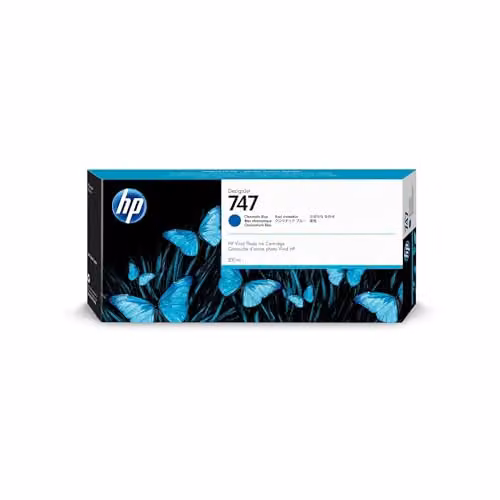 HP 747 Blu Cromatico, Cartuccia Inchiostro Originale