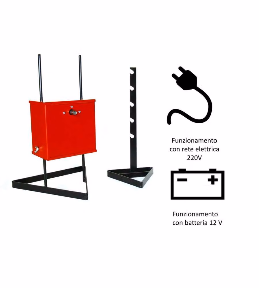 Girarrosti Doppia Funzione - Gigante, Funziona a 220V e Batteria