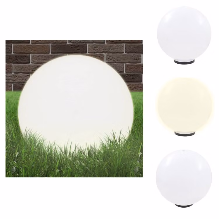 vidaXL Luce da giardino LED sferica 50 cm PMMA - Illuminazione esterna
