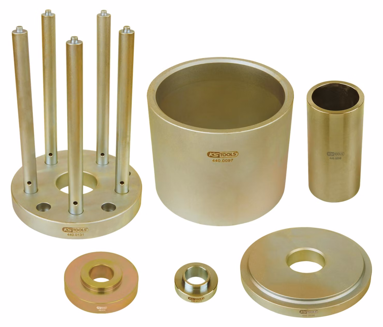 Set di cuscinetti ruota, 6 pezzi, anteriore per Ford