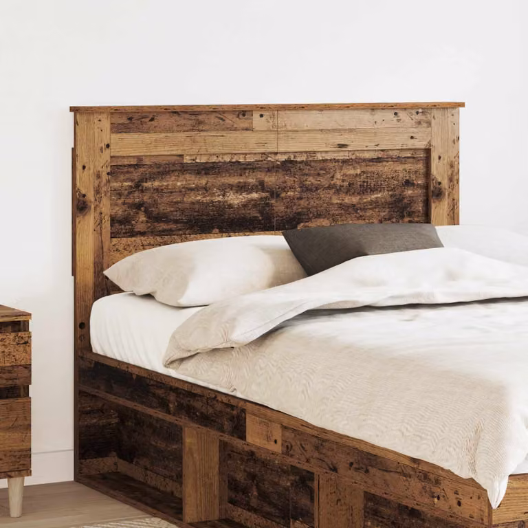 Testiera per letto vidaXL in legno ingegnerizzato marrone stile moderno