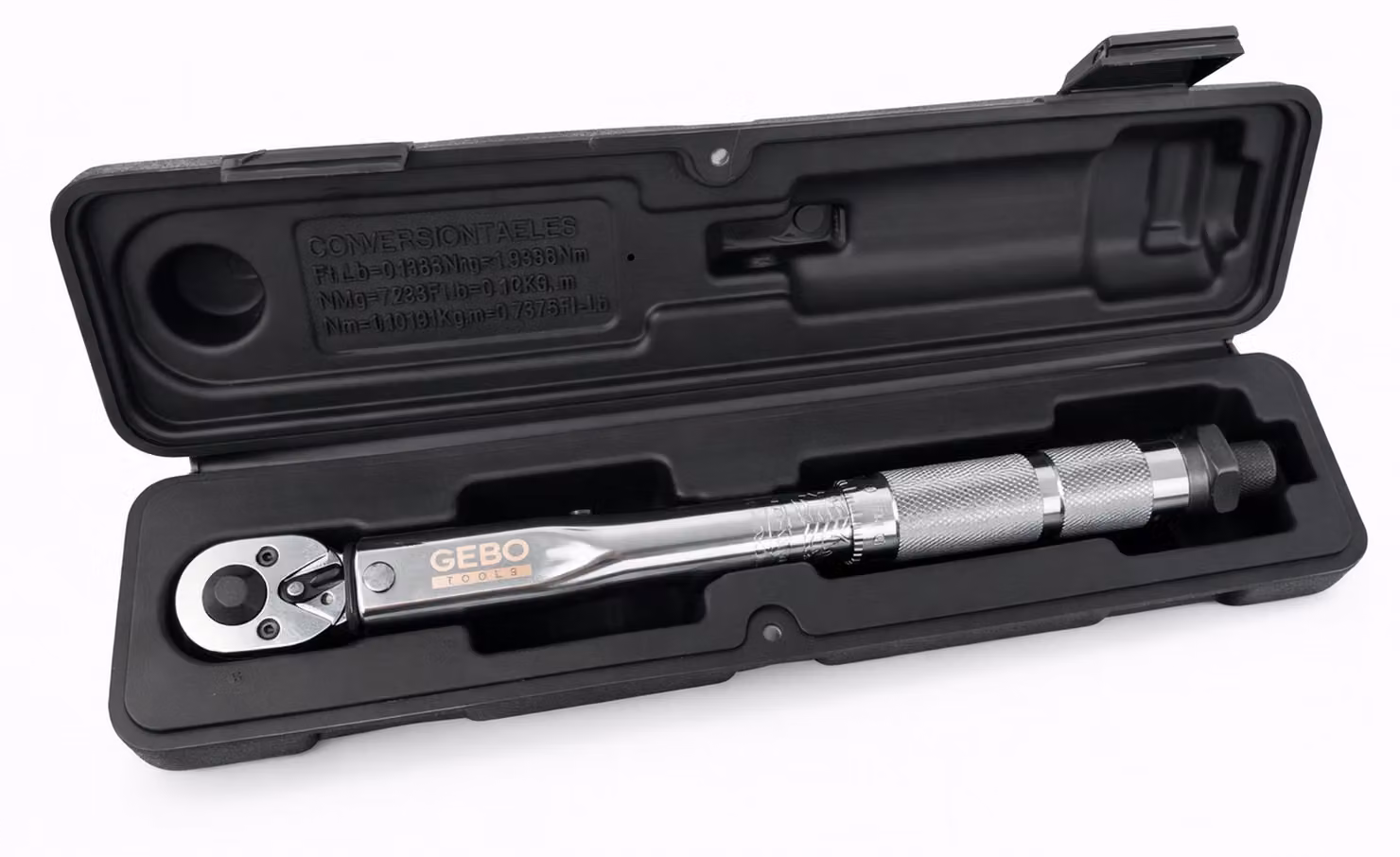 Chiave dinamometrica 1/4'' 5-25 Nm Gebo Tools