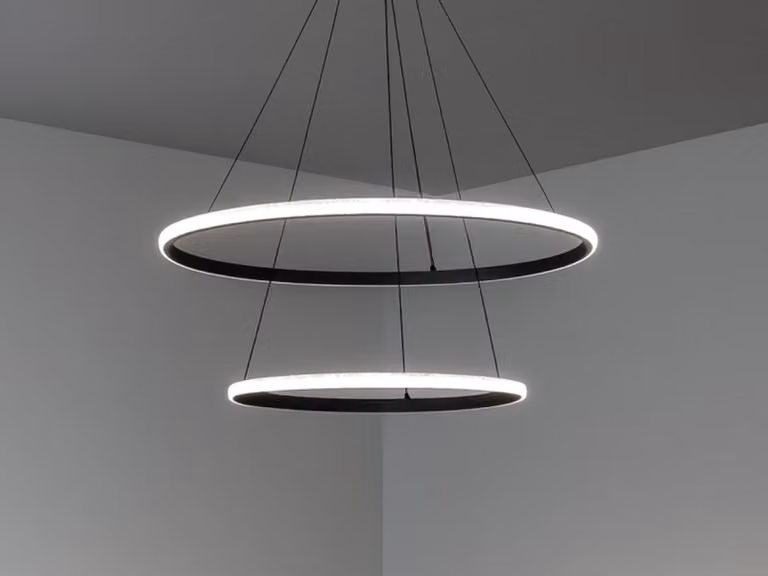Lampada a sospensione a LED con telecomando, 55W - TB2301/B