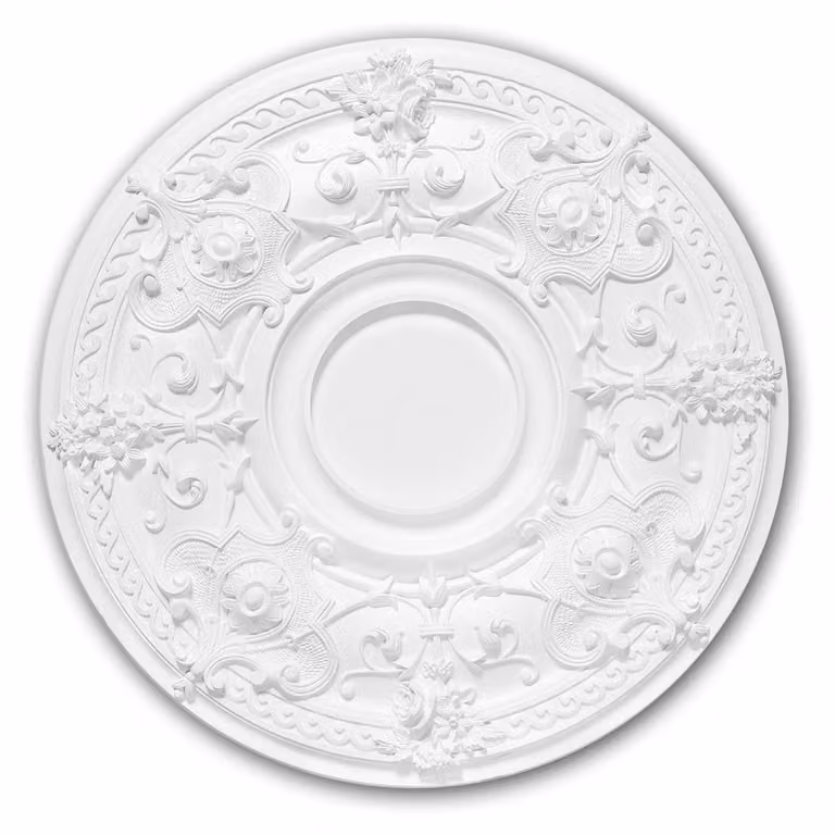 Rosone da soffitto Profhome 156040 stile neo impero Ø 70,7 cm