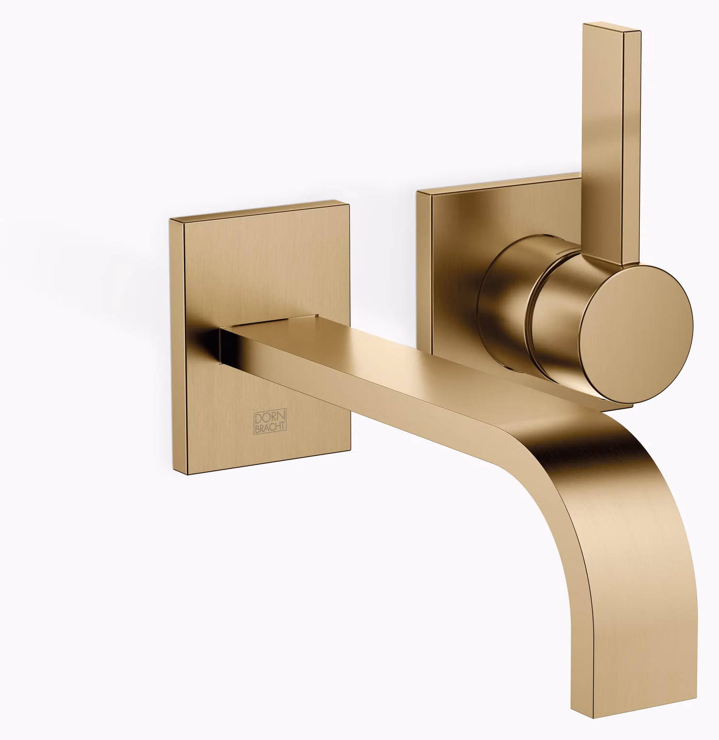 Dornbracht MEM Mitigeur monocommandé mural pour lavabos sans vidage, saillie 207mm, 36861782-39, 36861782-39