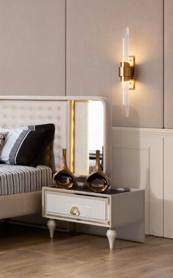 Nachttisch Tisch Tische Schlafzimmer Beistelltische Holz Nachttische Konsolen