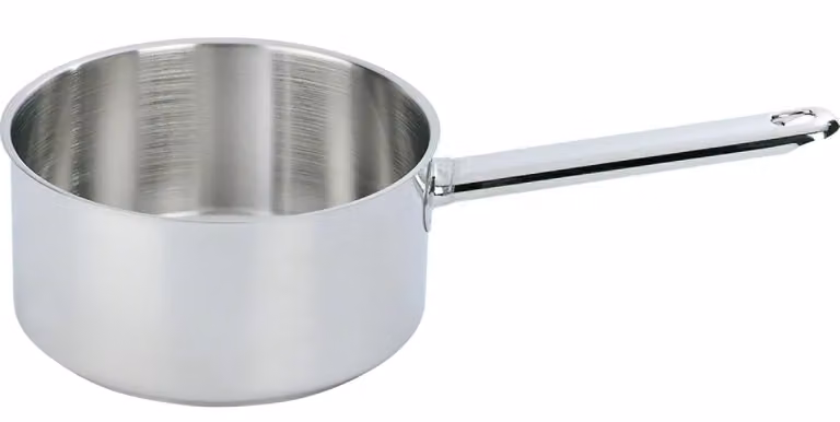 Casseruola con manico in acciao inox per induzione, linea Apollo, diam. 20cm