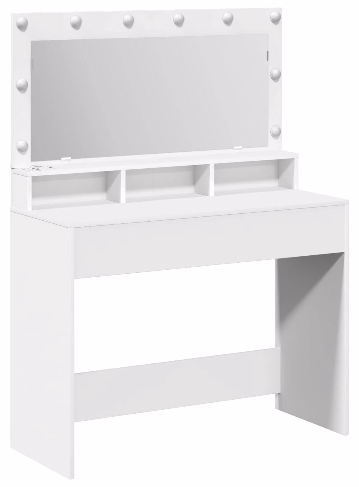 Tavolo da Trucco Bianco 100 x 41 x 135 cm Legno multistrato