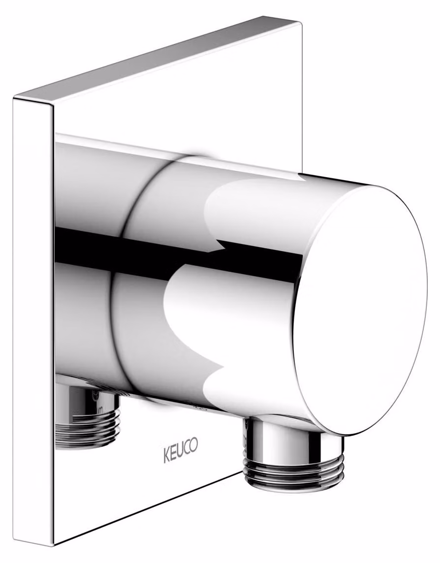 KEUCO IXMO raccord de tuyau, forme de rosace carrée, 59547010002, 59547010002