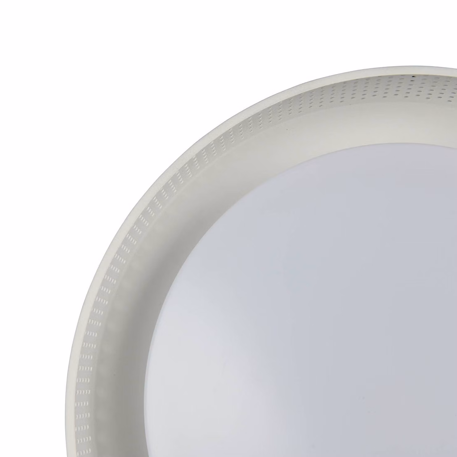 Trio Lighting Plafoniera soffitto Filippo, dimmerabile, Bianco / Opale, Bagno, Metallo, Moderno, Plafoniera