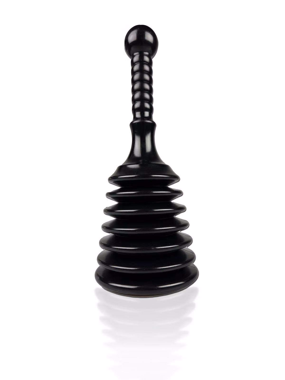 TURBO PRODUKTE: Sifone di scarico nero, diametro 12,5 cm, per lavabo, lavello o doccia