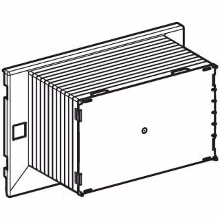 Geberit 243092001 Protezione dell'edificio per Omega UP-SPK 12 cm