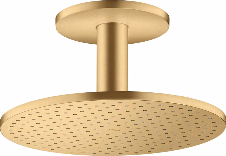 hansgrohe AXOR ShowerSolutions pomme de douche 300 1 jet, raccordement au plafond, 35301250, 35301250