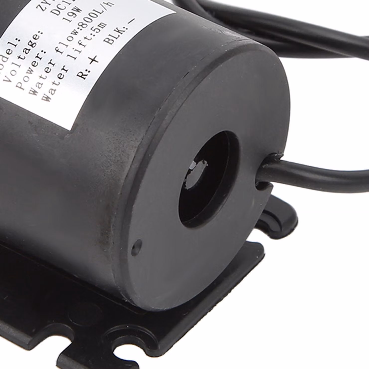 Pompa dell'acqua senza spazzole DC12V, altezza di sollevamento 16,4 piedi I68, impermeabile, silenziosa, sommergibile per pozzi, piscine, acquari