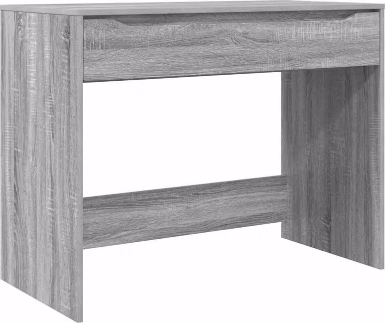 Scrivania Sonoma grigia 100 x 50 x 78 cm Legno ingegnerizzato