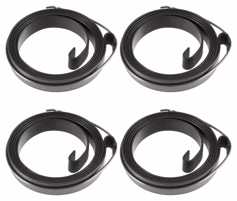4 molle anti-rinculo per motosega, diametro 10 mm, compatibili con le motoseghe cinesi modello 5200/5800