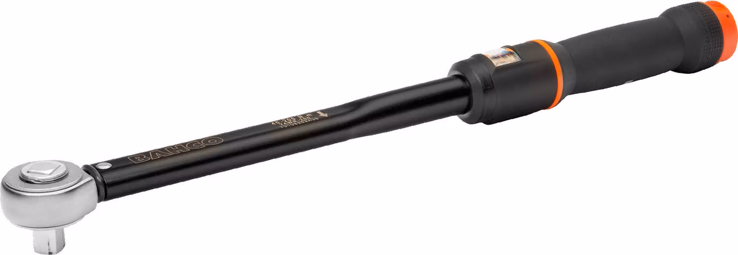 Bahco 74WR-200 Chiave dinamometrica a cricchetto, con attacco quadro, bloccaggio 1/2 (12,5 mm) 40