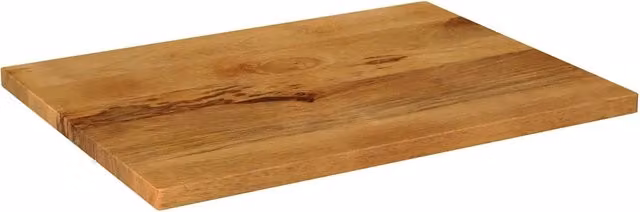 Piano per Tavolo o Scrivania Rettangolare in Legno Massello di Mango Marrone Opaco L 90 x P 70 x H 2,5 cm – 1