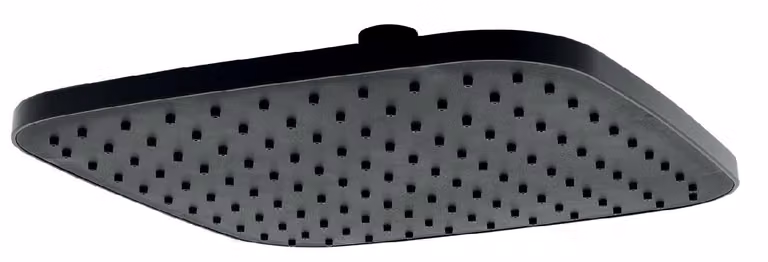 Soffione Novaservis 230 x 230 mm nero