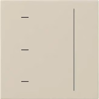 Gira S3000 Pannello touch System 55 Bianco crema 536501