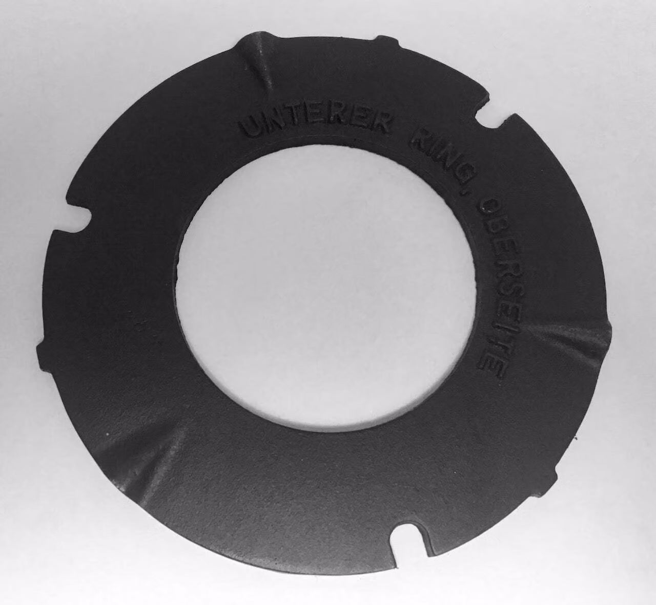 Anello bruciatore 195 / 95 mm riscaldatore olio inferiore inserto riscaldatore olio ghisa grigia