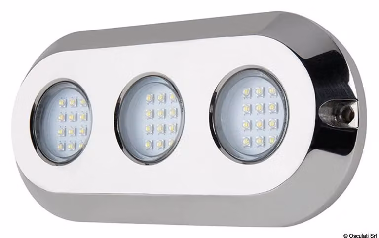 Lampada LED subacquea bianca da 180 W - Osculati 13.273.40