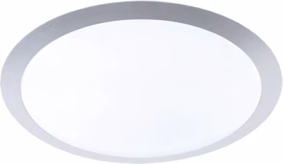 Plafoniera LED Trio Leuchten GD Trio Moderna Dimmerabile Bianco e Grigio Diametro: 42 cm