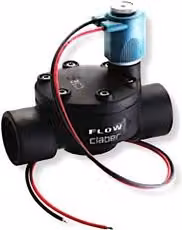 Elettrovalvola per irrigazione interrata Claber Rainjet 90812 9V 1"F - 1"F Nero