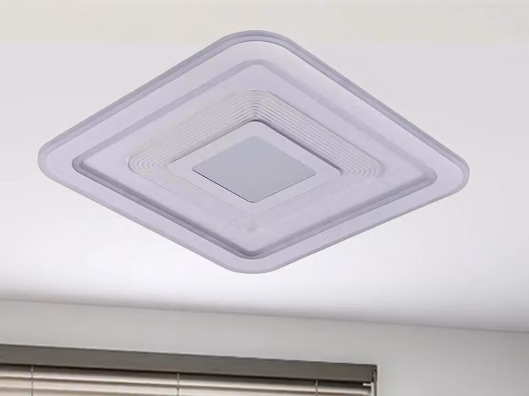 Lampada a soffitto a LED con telecomando, 105W - J1322/W