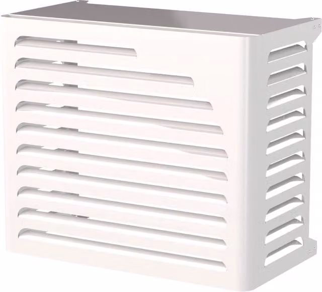 Copri Condizionatore 100x85x60 cm in Alluminio Curve M Bianco