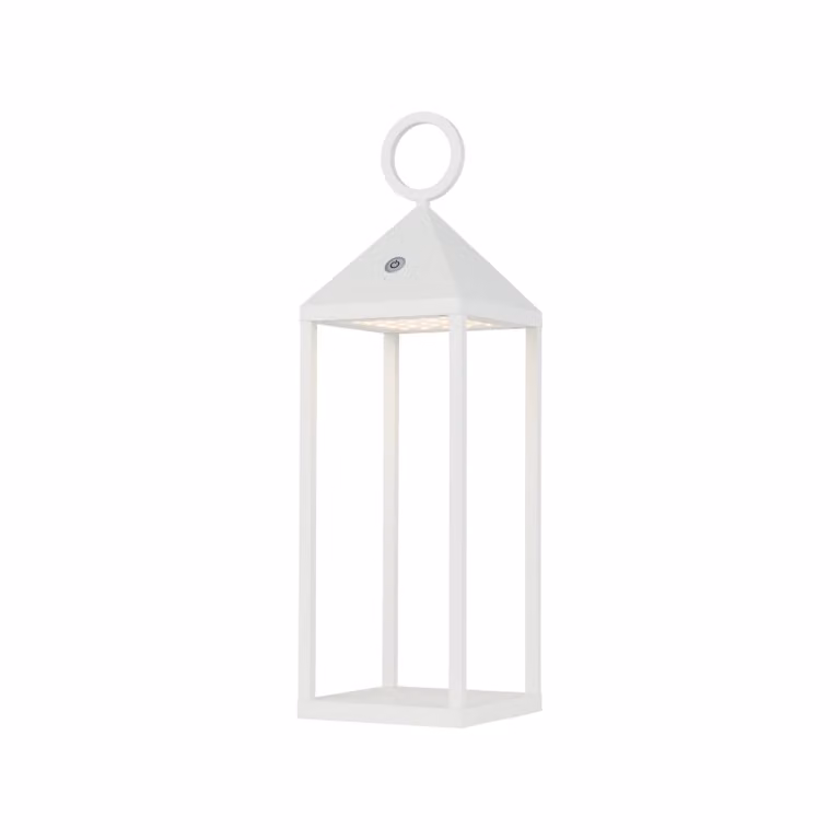 Lampada da esterno decorativa da giardino a LED Nowodvorski PICNIC bianca, alluminio 8178