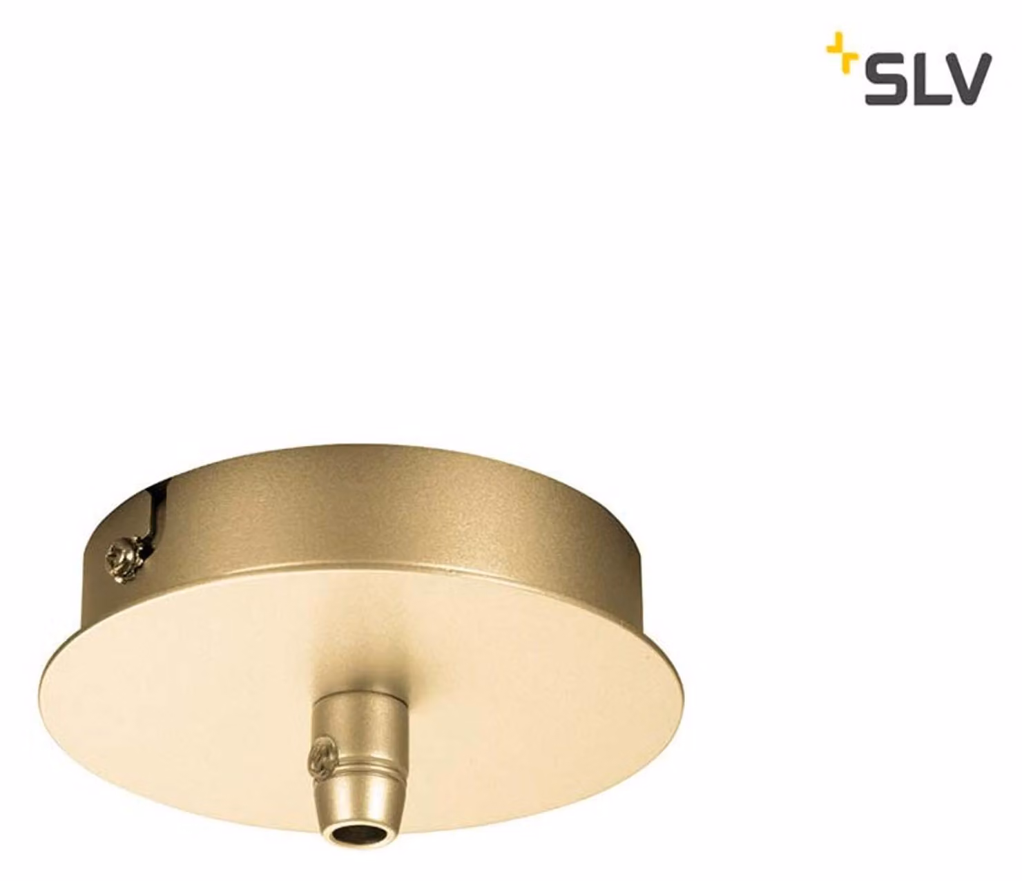 Fitu 1 rosone da soffitto rotondo Ø8,5 cm ottone