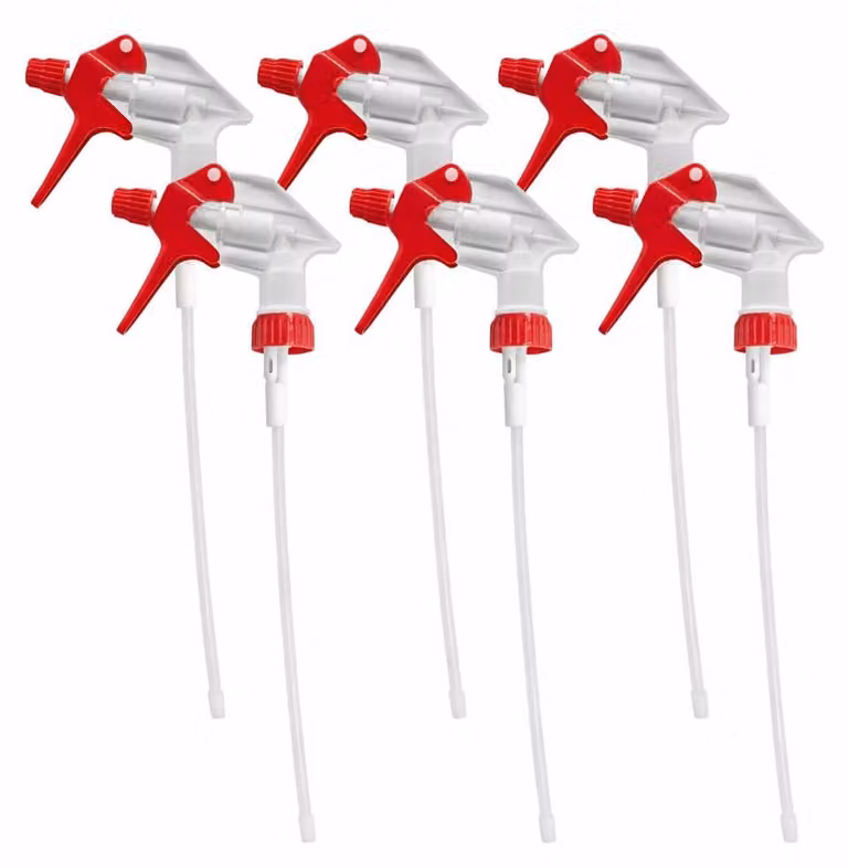 Ugello spray Tex Spray, colore rosso, set da 6, filettatura 28/410