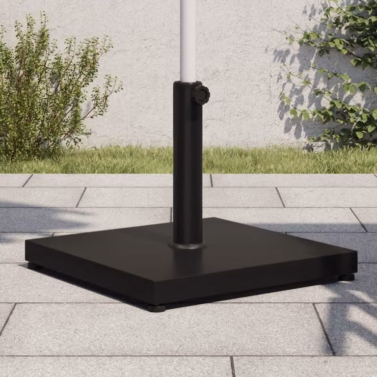 Maison Exclusive - Portaombrelli, diametro 32/38/48 mm, palo da 18 kg, forma quadrata