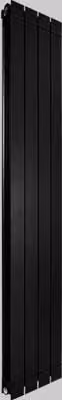 Radiatore Termoarredo Fondital Garda S 90 Black Coffee, 3 Elementi, H 180 cm