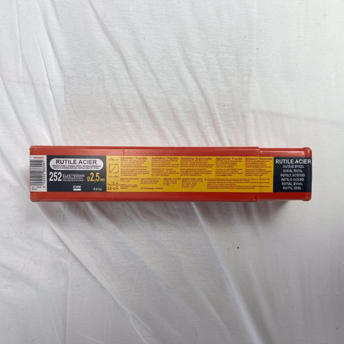 Gys 086005 252 Elettrodi Di Rutilo Per Acero Ø 2,5 - Estuche Di Plastica