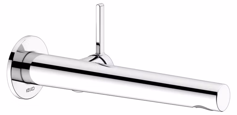 KEUCO EDITION 400 Mitigeur monocommandé pour lavabo, encastré pour montage mural, saillie 243mm, 51516012101, 51516012101