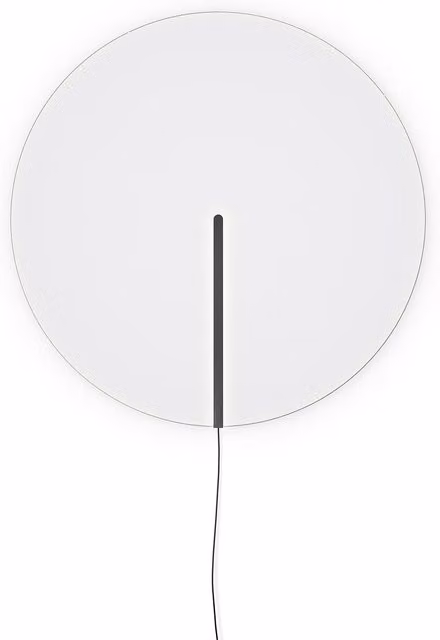 Applique Vibia Guise con LED dimmabile in vetro, disponibile in bianco, nero o trasparente