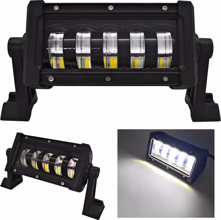Proiettore LED a lunga portata IP67 5000 lm doppio