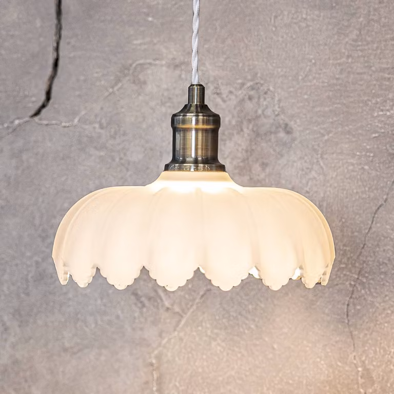Markslöjd Lampada a sospensione in vetro Kurage, dimmerabile, Bianco / Opale, Soggiorno / Sala da pranzo, Vetro, Lampada a sospensione