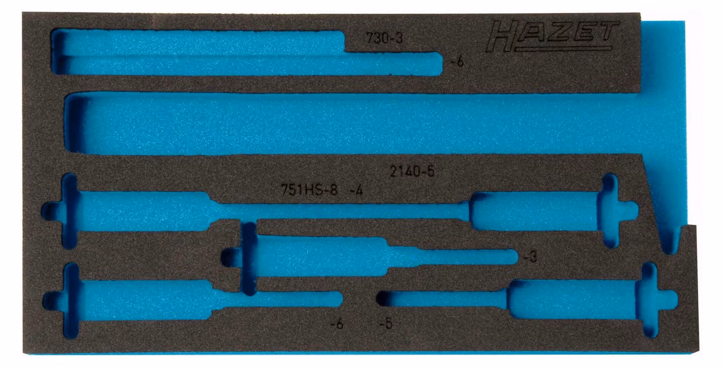 Inserto in schiuma morbida Hazet 2C 163-299L