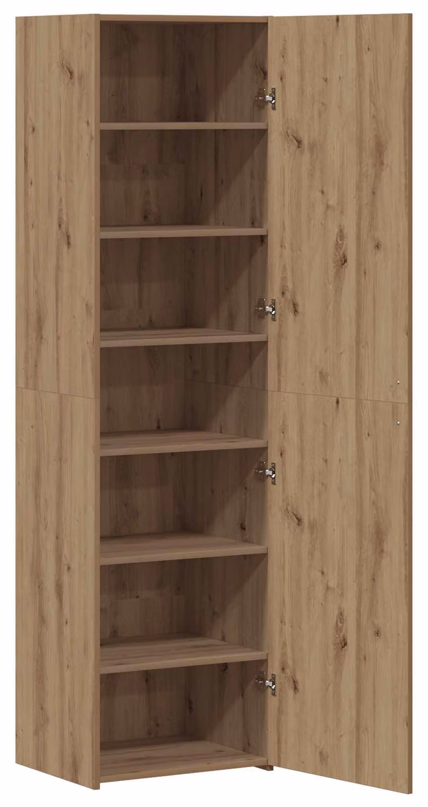 Credenza 2 pcs Rovere artigianale 50 x 42,5 x 185 cm