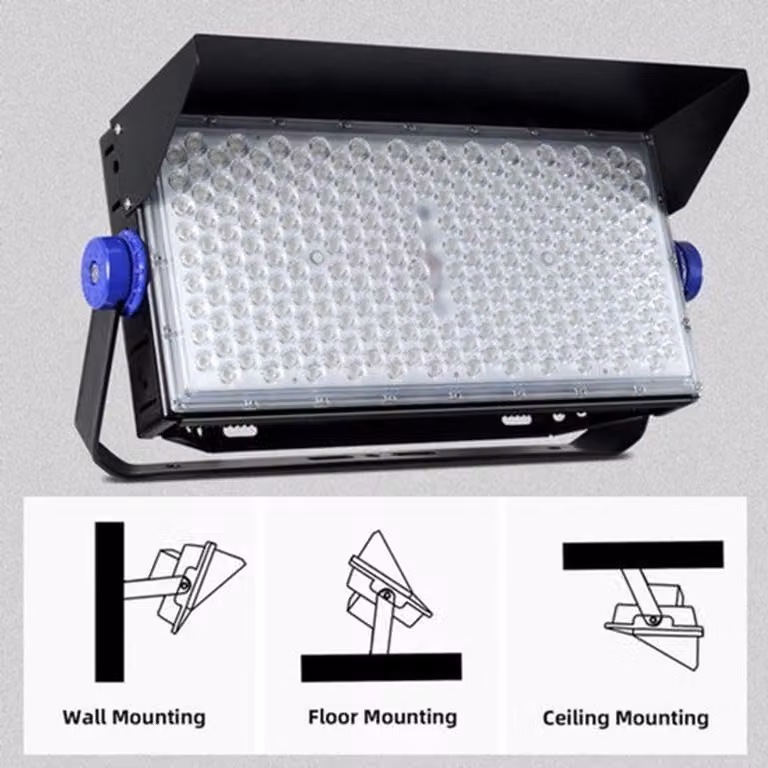 Lampada da lavoro a LED da 500W - impermeabile IP65 - corpo in alluminio - illuminazione esterna potente