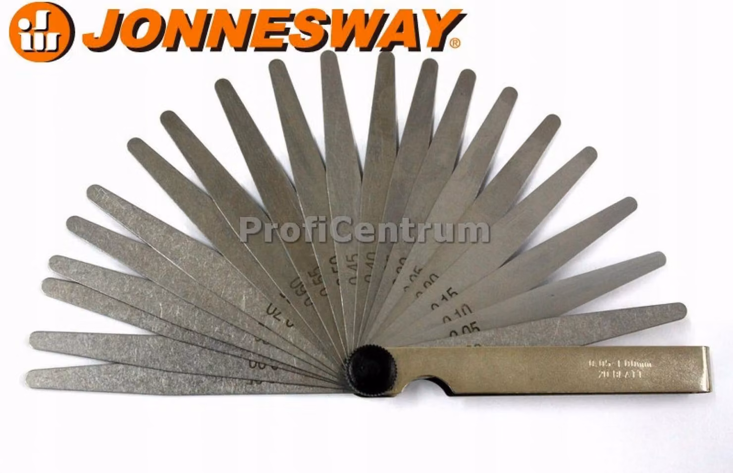 Jonnesway calibro per crepe 20 calibro per foglie 0,05-1mm