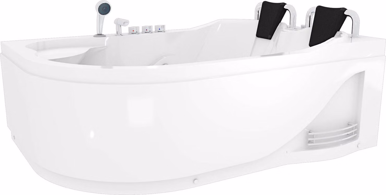 Vasca idromassaggio top equipment piscina vasca ad angolo W23H-TH-L 182x120cm