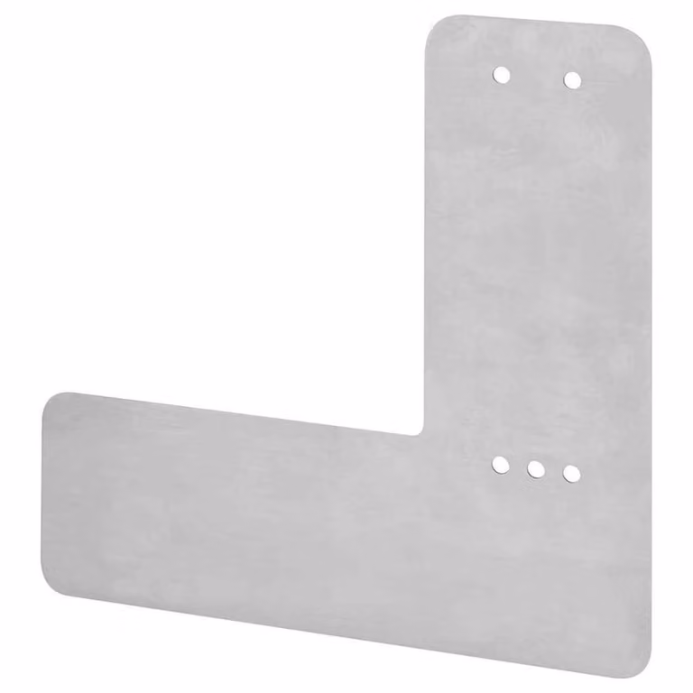 Coperchio per piastra di montaggio a scomparsa DIN L/R L165xL160mm DENI